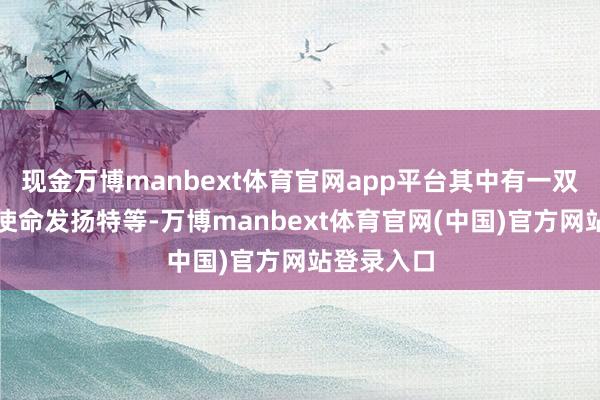 现金万博manbext体育官网app平台其中有一双双胞胎因使命发扬特等-万博manbext体育官网(中国)官方网站登录入口