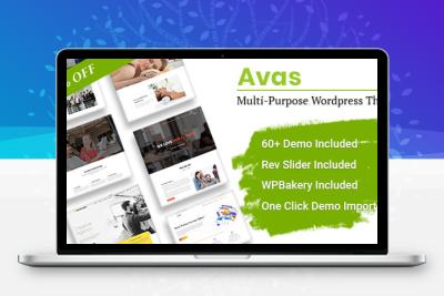 Avas 6.4.15 Elementor WordPress主题