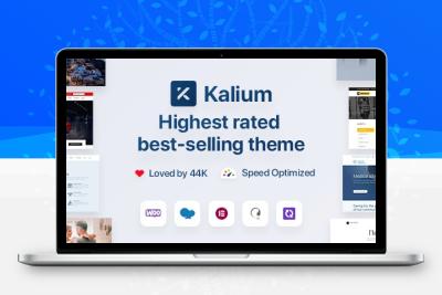 Kalium 3.12.1 创意多用途 WordPress 和 WooCommerce 主题