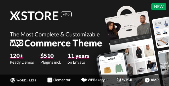 XStore 9.3.9 Nulled – Multipurpose WooCommerce Theme